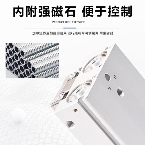 SMC型高精度MHF2平行气爪手指MHF2-8D-12D-16D-20D1-D2-DR-25 HFD - 图1