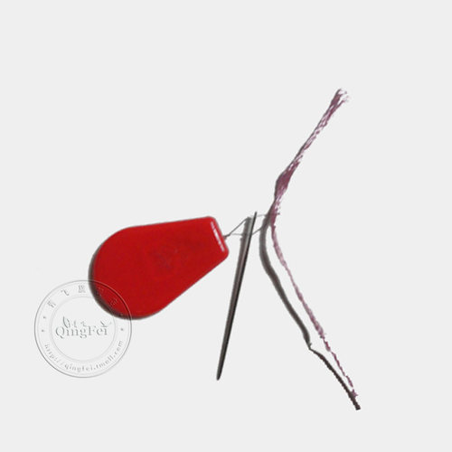 青飞刺绣十字绣工具配件穿线器引线器【塑料把手穿线器】0.3元/个 - 图1