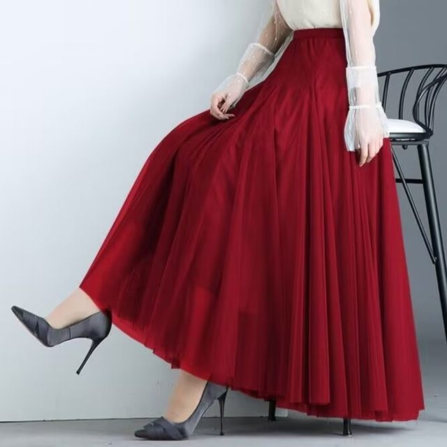 Mesh new spring and summer square dance mesh