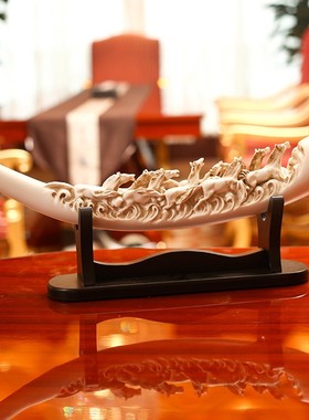 树脂装饰东南亚客厅办公室酒柜