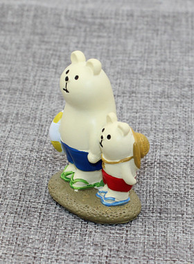 日本树脂公仔微景观小摆件