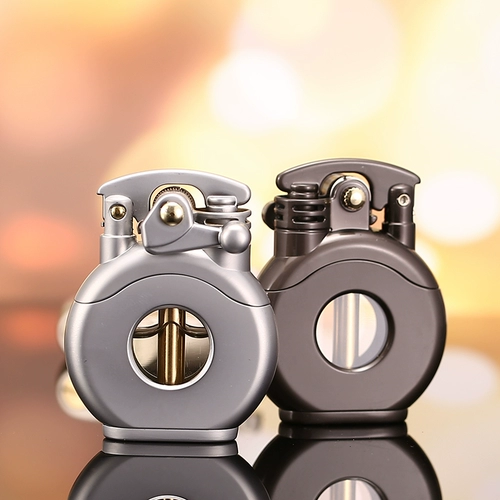 Прозрачная зажигалка на керосине, масляная краска