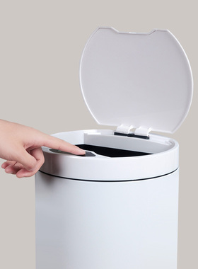 速发贝创美简约智能垃圾桶感应家用带盖汉自客厅卧室厨房大号意动