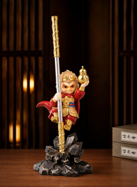 【洪福齐天】贝汉美大圣桌面摆件