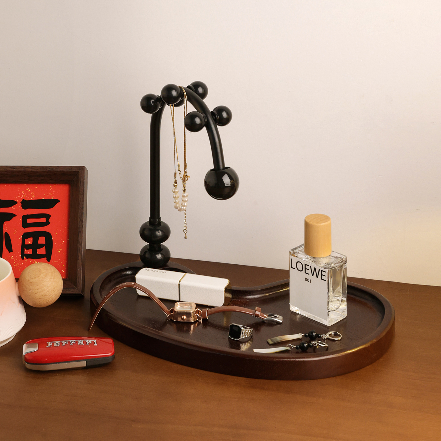 贝汉美中古风玄关摆件入户钥匙收纳家居客厅轻奢高档装饰架收纳盒,淘宝优惠券,粉丝福利购,淘宝优惠卷