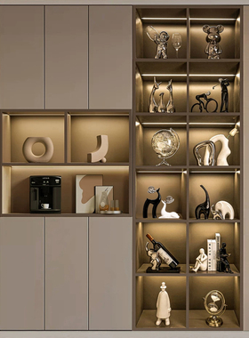 玄关餐边柜BHM贝汉美陶瓷轻奢