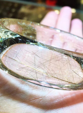 魅晶水晶晶体通透手镯