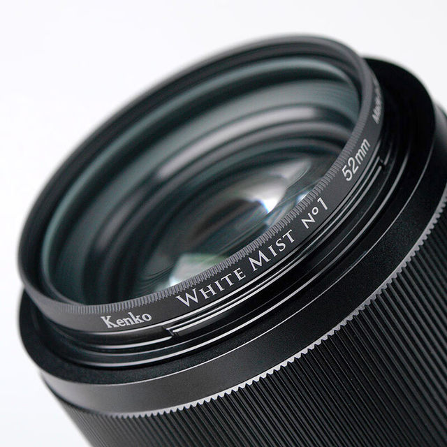 Kenko Kenko White Soft Mirror WHITE MIST White Fog Mirror Soft Light Mirror Portrait Fantasy Hazy Filter Micro SLR Camera Soft Focus Mirror Old Lens Spot Diffusion Effect Backlight Portrait Photography