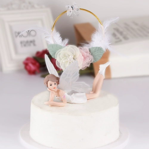 Выпекать торт на день рождения декоративный девочек -эльф