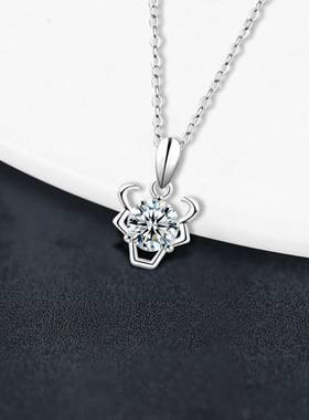 十二星座S925纯银项链