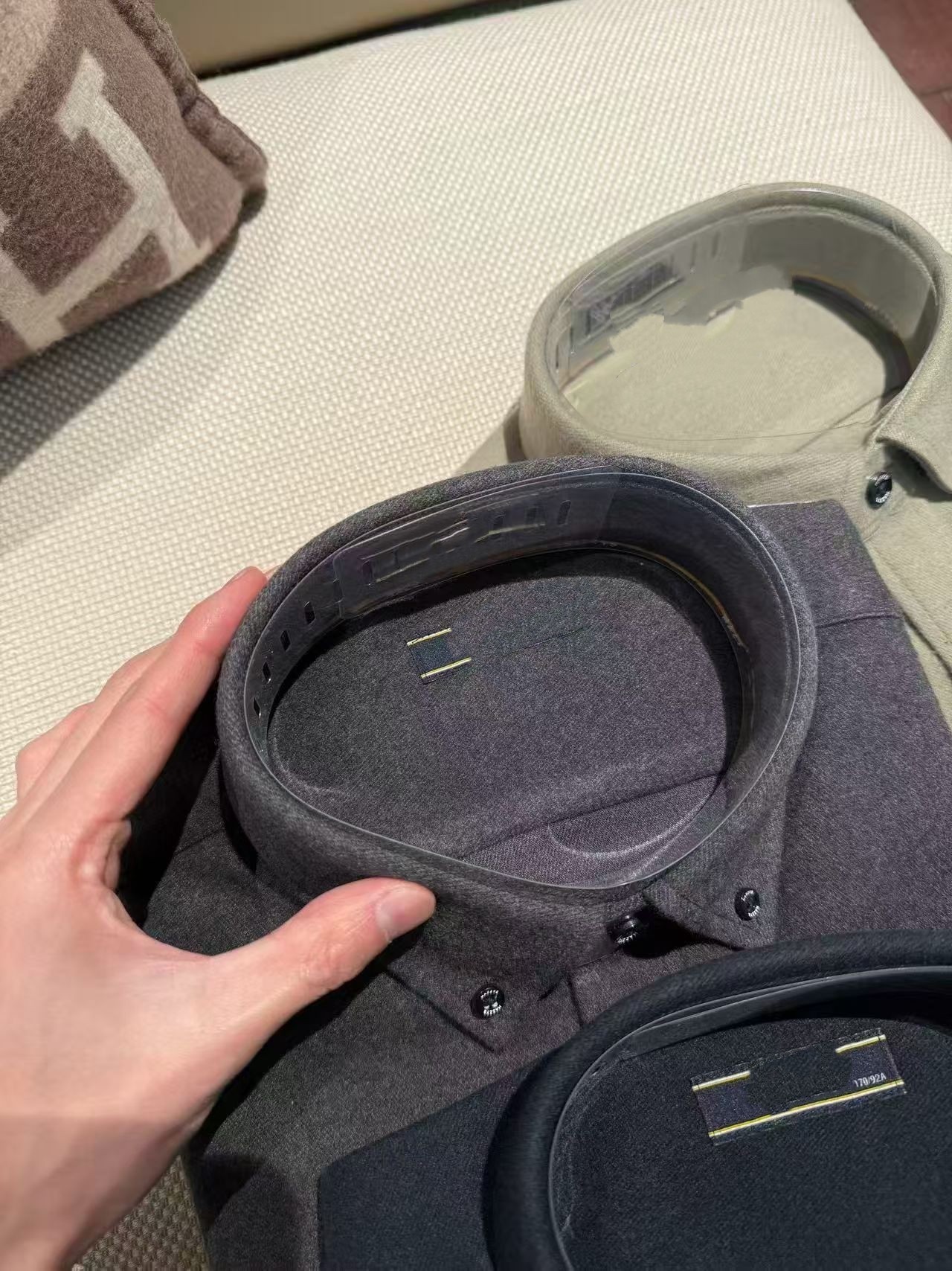 男士秋冬新款加厚长袖衬衫韩版宽松休闲纯色衬衣磨毛衬衣商务正装,淘宝优惠券,粉丝福利购,淘宝优惠卷