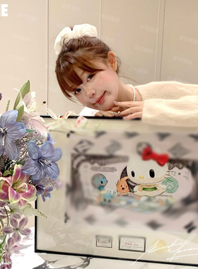 2026美金HelloKitty挂画安尼画廊客厅装饰画HelloKitty生日礼物