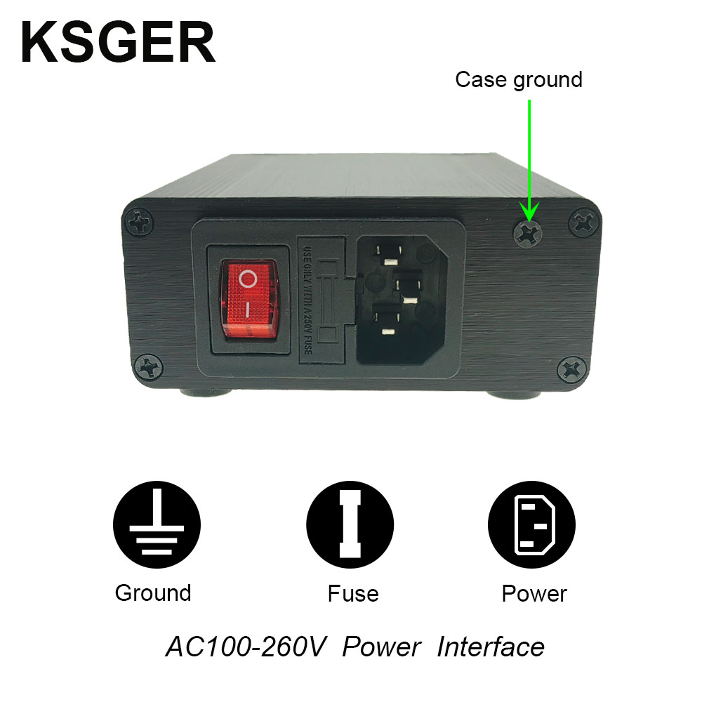 KSGER厂家T12焊台OLED可调温STM32 V2.1S维修焊台电烙铁头发热芯 - 图3