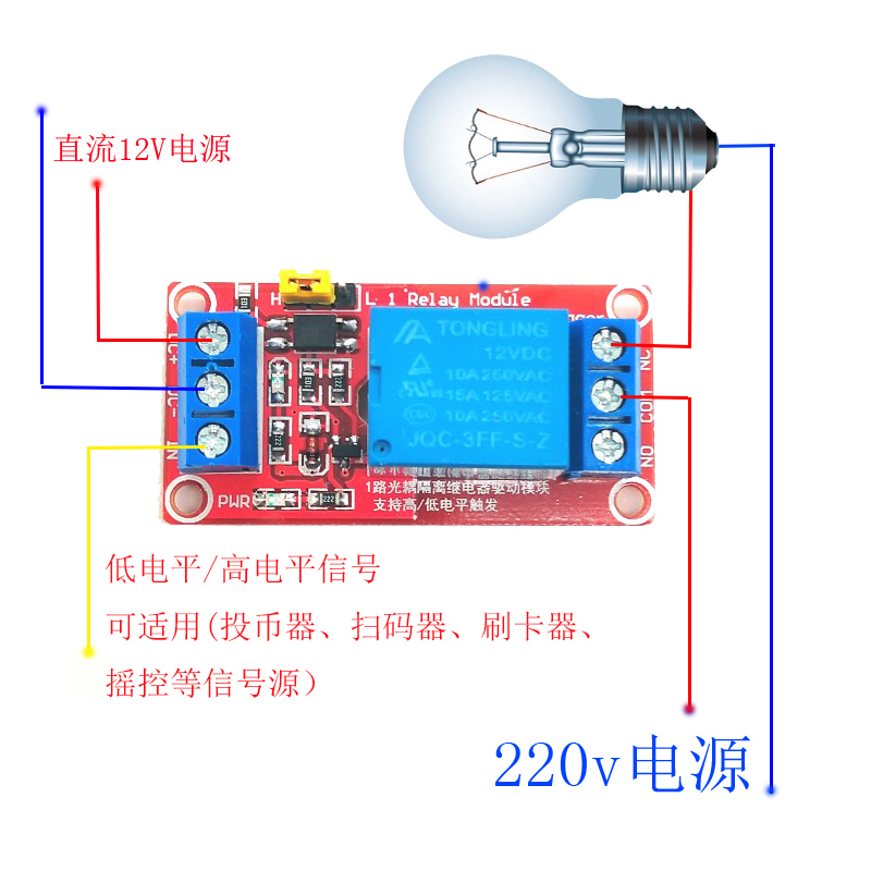 移动智能扫码支付模块收费开关倒计时继电器通电源控制插座2GWIFI