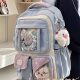 The texture is great! A large-capacity schoolbag that’s versatile