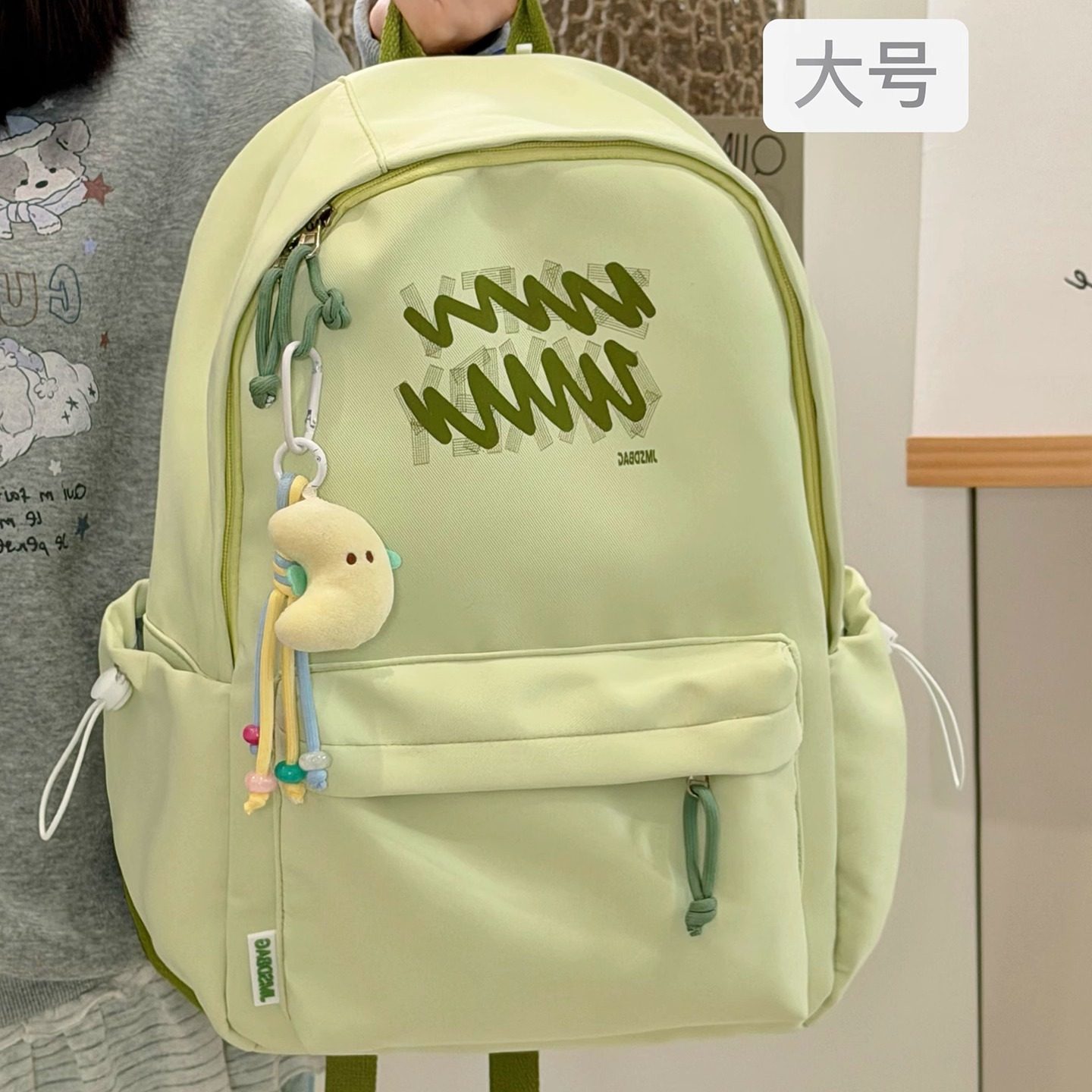 茶话会日系ins风简约休闲书包女 初高中大学生双肩包百搭旅行背包,淘宝优惠券,粉丝福利购,淘宝优惠卷