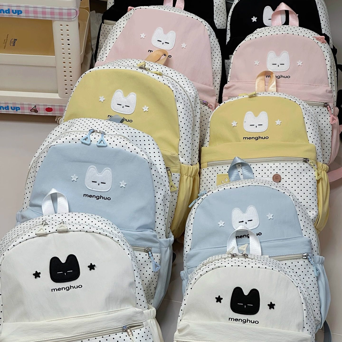 茶话会学院风书包女高中初中女生大容量双肩包轻便旅行学生小背包,淘宝优惠券,粉丝福利购,淘宝优惠卷