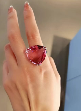 情侣甜美黑天黑天鹅女戒指