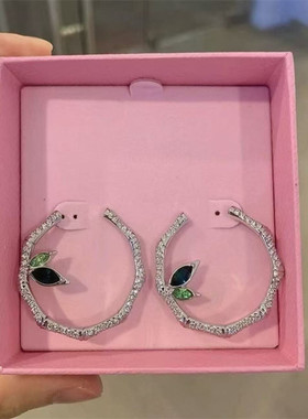 女项链王一博绿色手链耳钉树叶