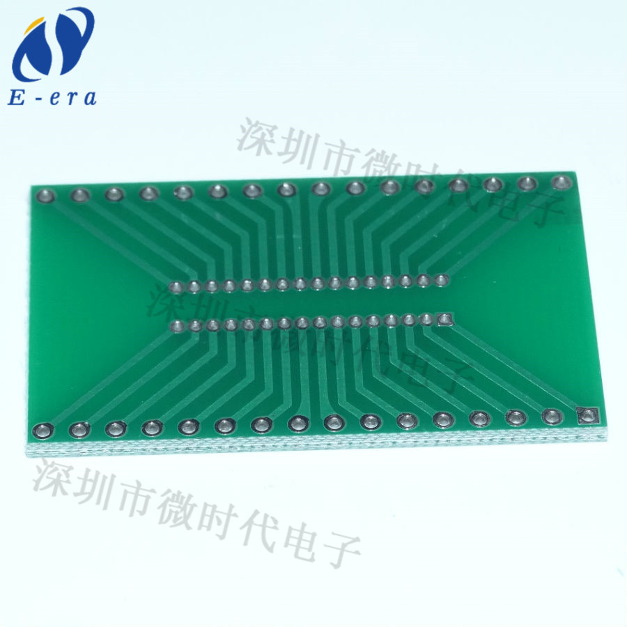 SOP32转DIP32 宽窄体转接板 SOIC32转换座 1.27转2.54mm 016 - 图2