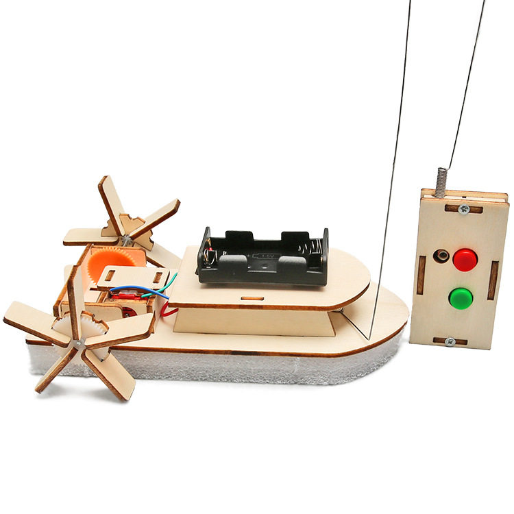 遥控明轮船科技小制作电动DIY手工模型实验材料中小学生玩具材料8,淘宝优惠券,粉丝福利购,淘宝优惠卷