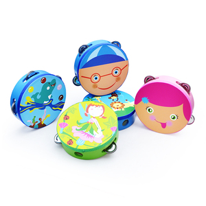 网童奇贝儿童手拍鼓手铃鼓