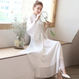 Летний тонкий кардиган, комплект, китайский стиль, большой размер, ручная роспись