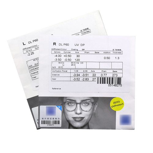 蔡司智锐镜片1.74单光数码型渐进片超薄1.67铂金膜防蓝光近视老花 - 图3