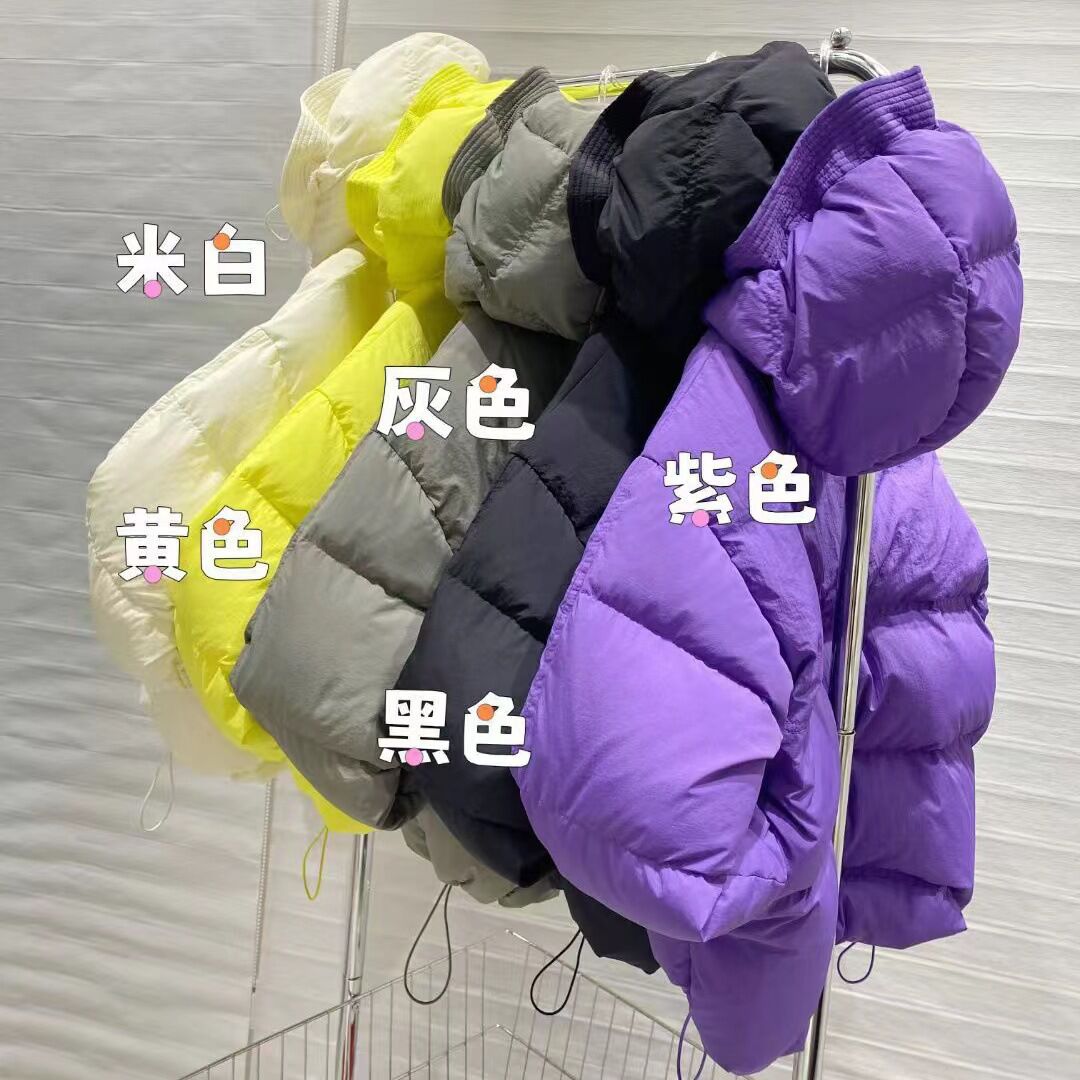 冬季新款韩版花苞帽子羽绒棉服女短款宽松加厚面包服棉衣外套棉袄