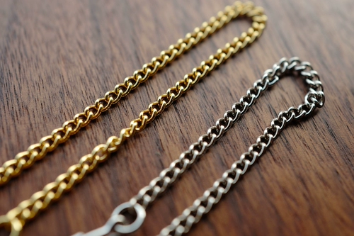 Японская импортная металлическая цепь, золотой кошелек на цепочке, 20см