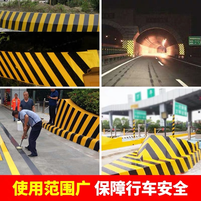 黄黑红白反光贴5cm电网交通膜汽车胶带纸道路安全柱子夜间警示贴