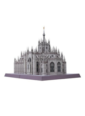 意大利米兰大教堂欧美纸模型DIY