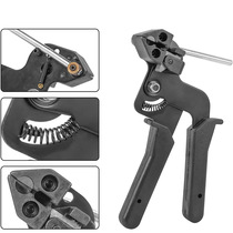 Stainless Steel Tie Clamp Ties Shooter Motion Cutting Tool Gun Tool Zapping Wire Pliers Steel Band Tightener