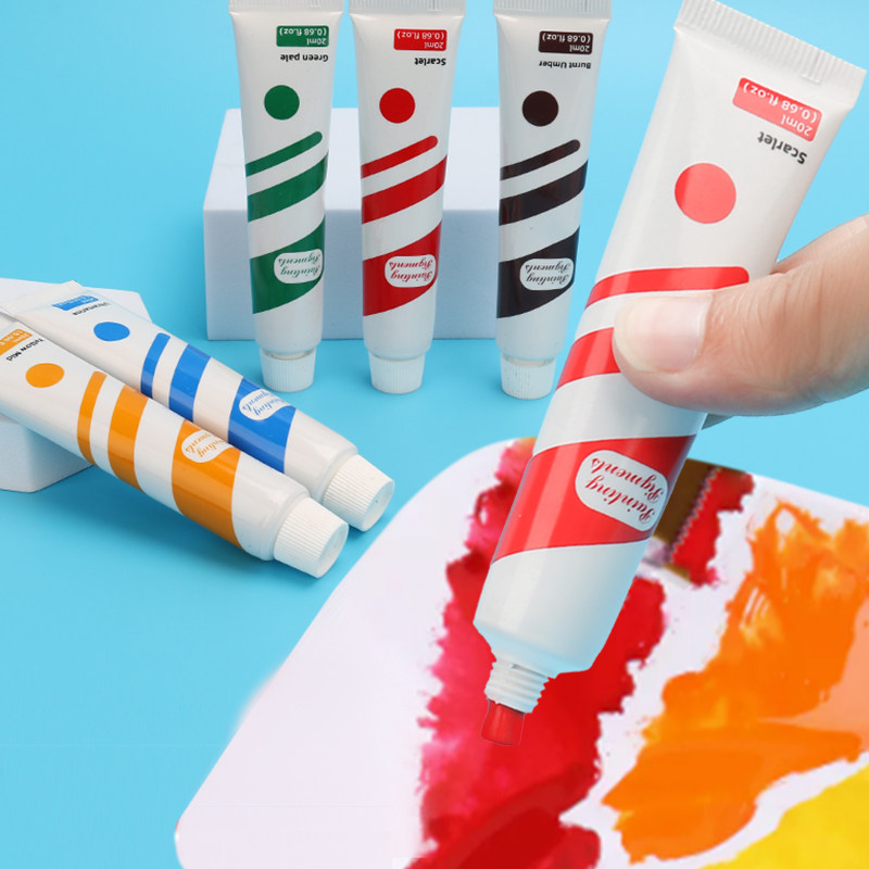 儿童颜料可水洗幼儿水粉颜料幼儿园绘画宝宝画画涂鸦套装安全无毒,淘宝优惠券,粉丝福利购,淘宝优惠卷