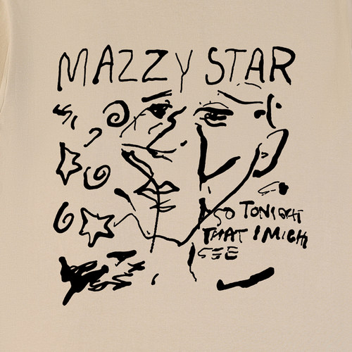 Mazzy Star赞姐zendaya同款Euphoria短袖T恤迷星摇滚乐队复古男女 - 图1