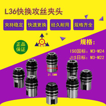 L36 floating action quick change wire tapping clamping head L0824 0620B22 Shenzhen foresight machinery SWJ24 tapping machine