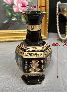陶瓷希腊神话手工制作花瓶