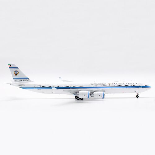 Jcwing 1/200  合金飞机模型 科威特专机 空客A340-500 9K-GBA - 图0