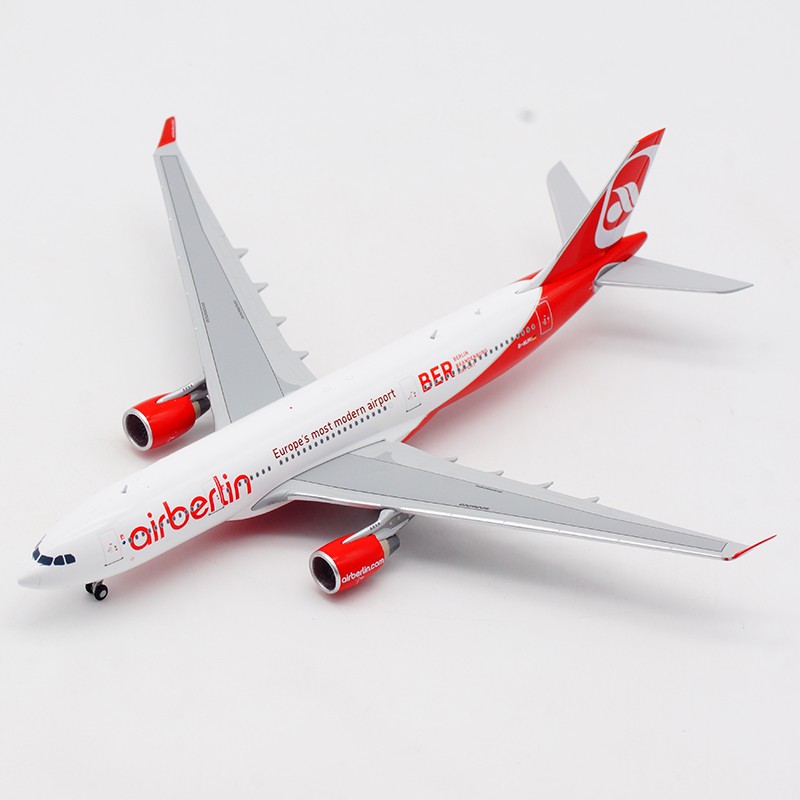 1:400 JC Wings 飞机模型 柏林航空 合金 A330-200 D-ALPI - 图2