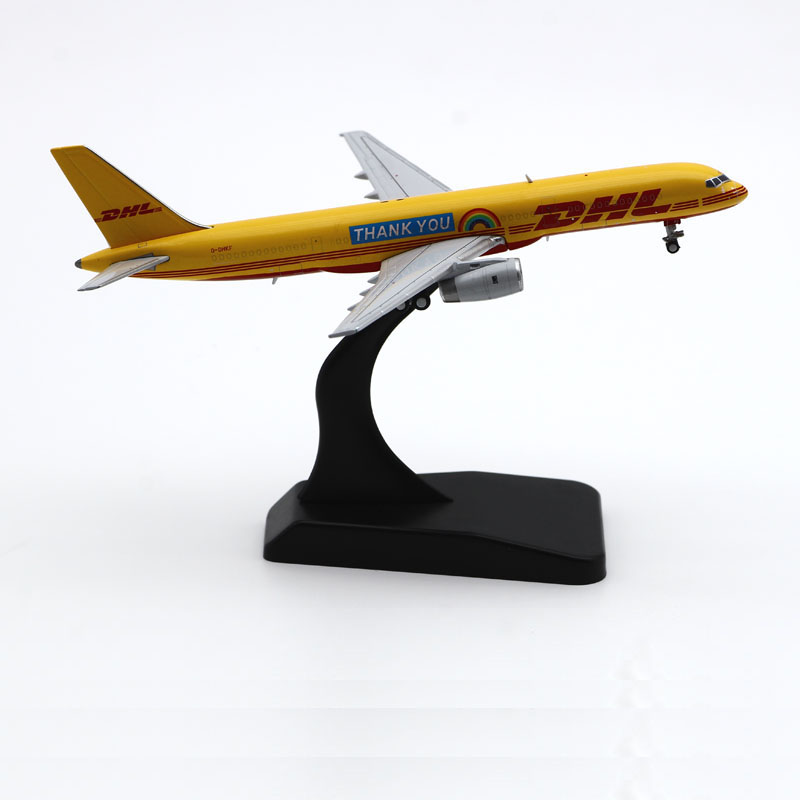 1:400 JC Wings 合金 客机模型  DHL B757-200(PCF) G-DHKF - 图0