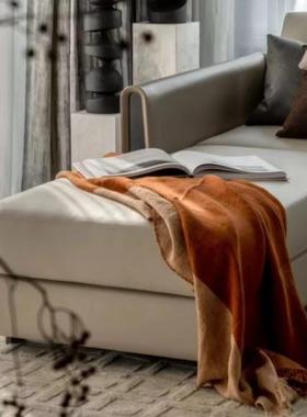 氛围原创黑木雕塑酒店民宿会所样板房别墅角几摆件侘寂玄关客厅