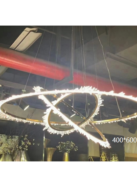 别墅民宿高端现货展厅水晶灯