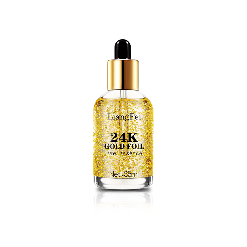 靓妃24k眼部精华35ml紧致抚平黄金 靓妃化妆品眼部精华
