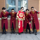 Китайское лучшее платье для мужчин платье платье свадебная республика китайская рубашка