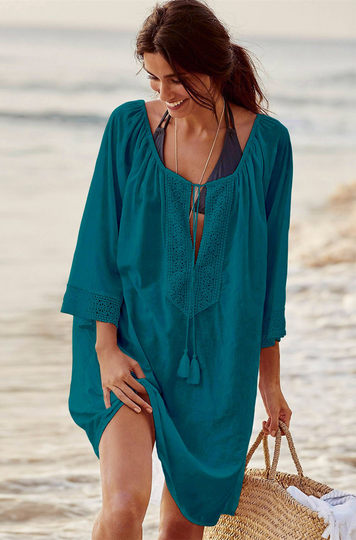 Seaside shirt sun protection bikini swimsuit