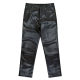 Leather pants men's spring and summer single middle -aged and elderly loose and velvet thickened warming motorcycle riding windproof waterproof work clothes