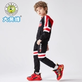 Бамблби для мальчиков для школьников, осенний детский спортивный костюм, толстовка с капюшоном, коллекция 2021, в западном стиле