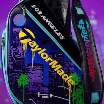 ພະນັກງານກ໊ອຟ TaylorMade TaylorMade Open Summer Commemorative Staff Sun and Moon Golf Bag