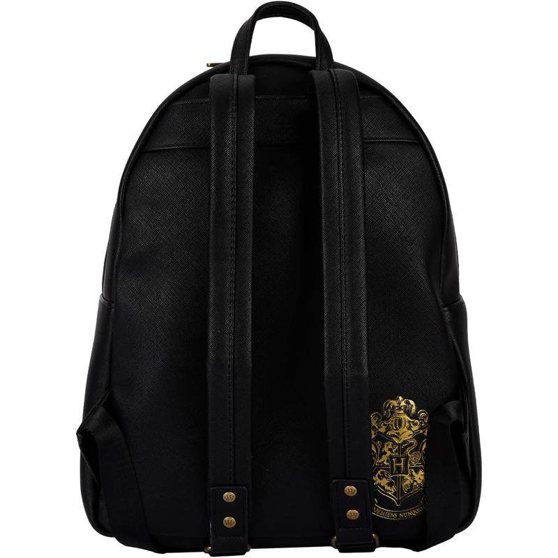 代购Loungefly女士哈利波特双肩包多口袋设计可调节肩带侧袋收纳,淘宝优惠券,粉丝福利购,淘宝优惠卷