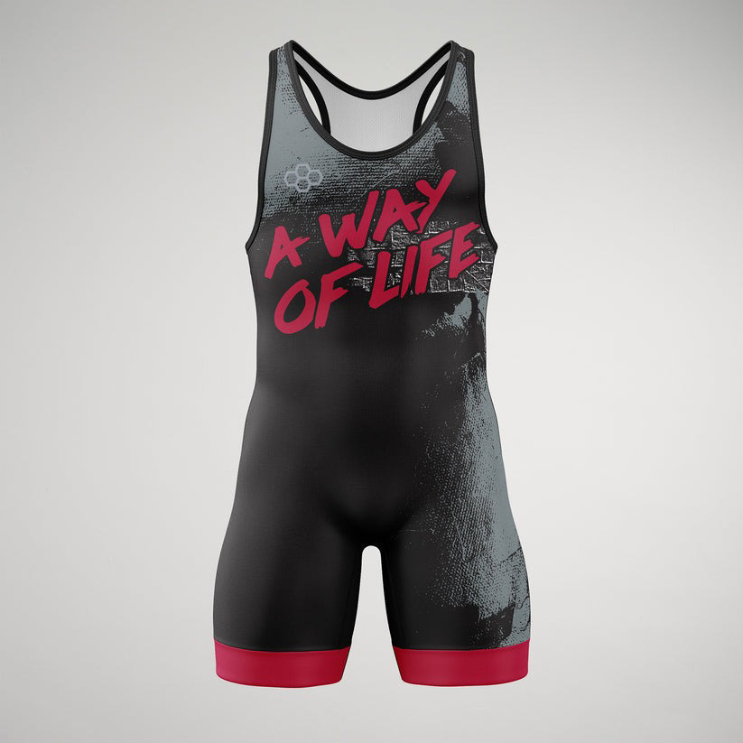 RUDIS JB1 ROYALTY ELITE 2.0时尚蓝白拼色舒适透气男士摔跤背心 - 图3